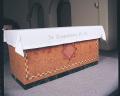  "In Remembrance of Me" Communion Linen Table Cover 